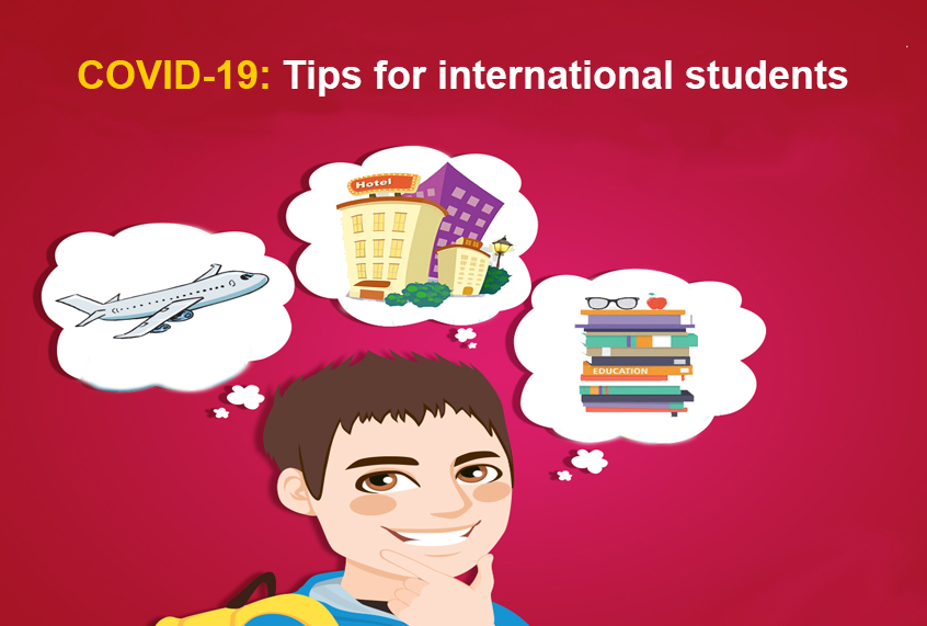 COVID-19: Tips for international students.