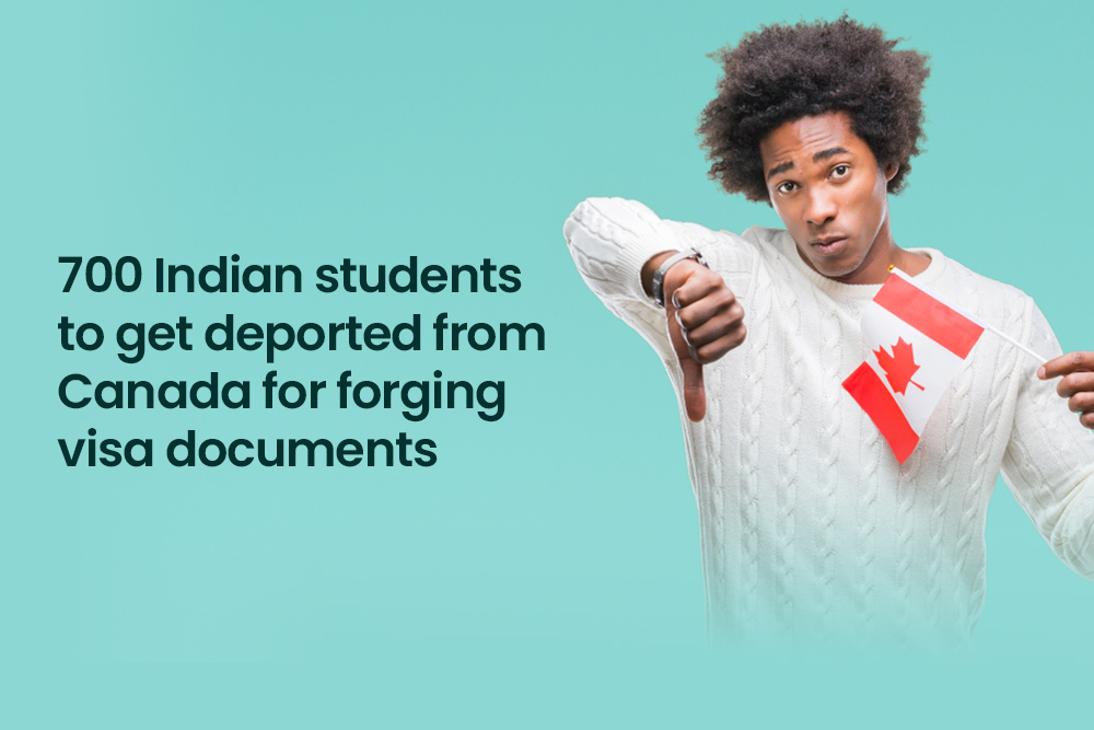 700 Indian Students To Get Deported From Canada For Forging Visa Documents